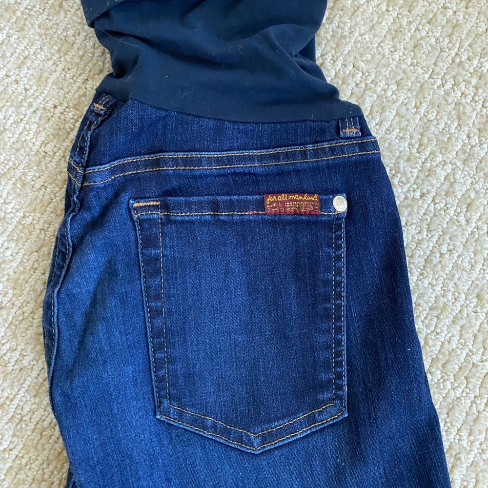 Maternity jeans 7 for all mankind